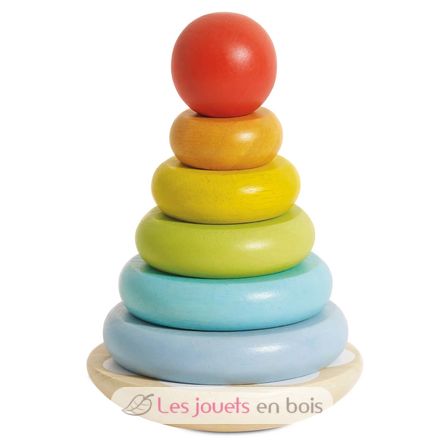 Culbuto arc-en-ciel à empiler TV-PL011 Le Toy Van 1
