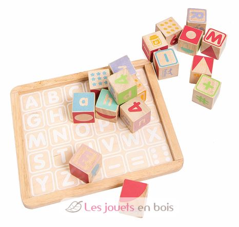 Blocs en bois ABC LTV-PL101 Le Toy Van 3