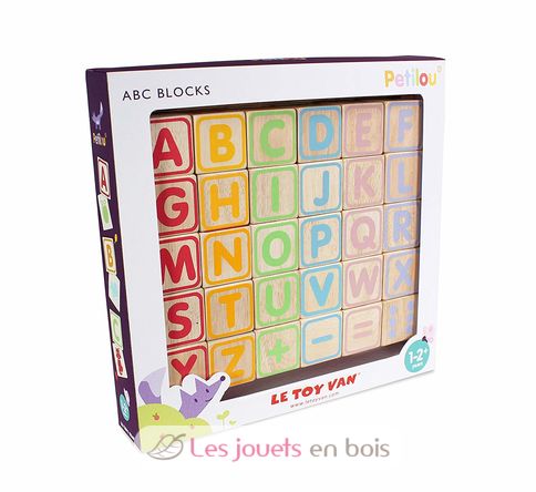 Blocs en bois ABC LTV-PL101 Le Toy Van 7