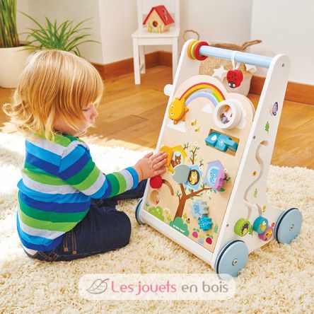 Trotteur d veil Le Toy Van PL112 Chariot de marche en bois