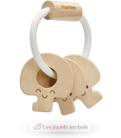 Hochet clés naturel PT5267 Plan Toys 1