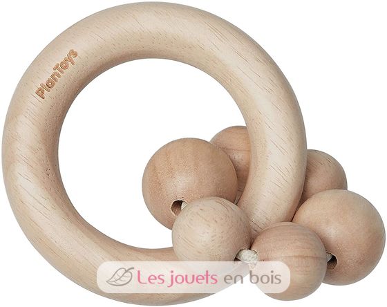 Hochet perles naturel PT5266 Plan Toys 1