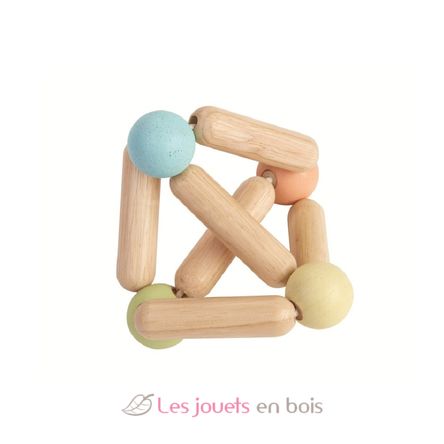 Hochet triangle pastel PT5256 Plan Toys 4