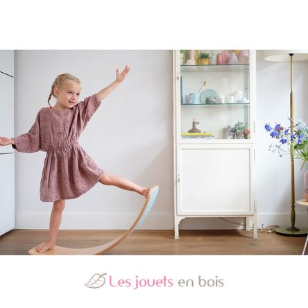 Planche d'équilibre Wobbel Original rose WO-OR-WILDROSE Wobbel 4