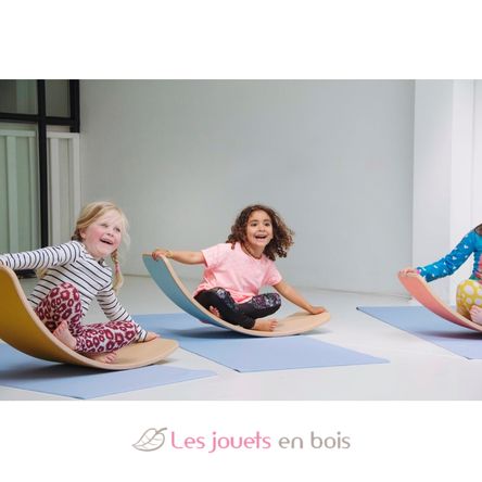 Planche d'équilibre Wobbel Original rose WO-OR-WILDROSE Wobbel 8