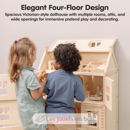 Grande maison de poupées Victorienne PT7167 Plan Toys 6