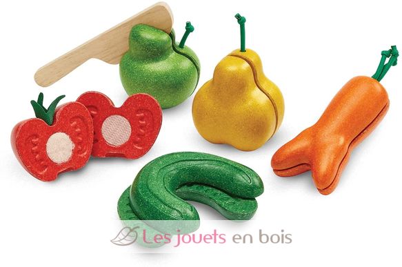 Les fruits et légumes moches PT3495 Plan Toys 1