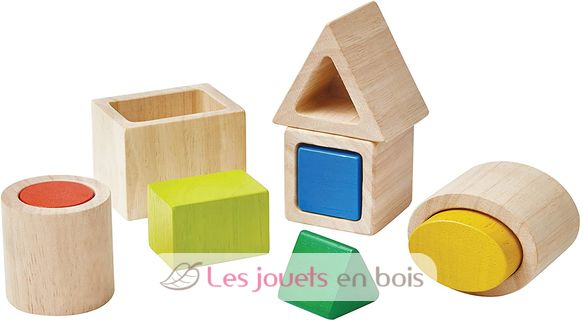 Formes géométriques à imbriquer PT5391 Plan Toys 1