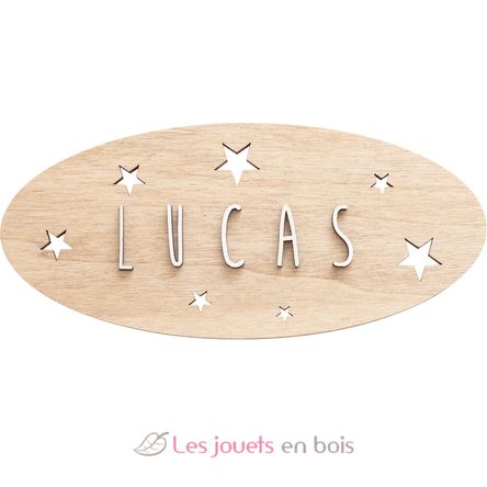 Plaque décorative personnalisable - Etoiles VI-PL47 Vintiun 1