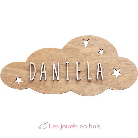 Plaque décorative personnalisable - Nuage VI-PL43 Vintiun 2