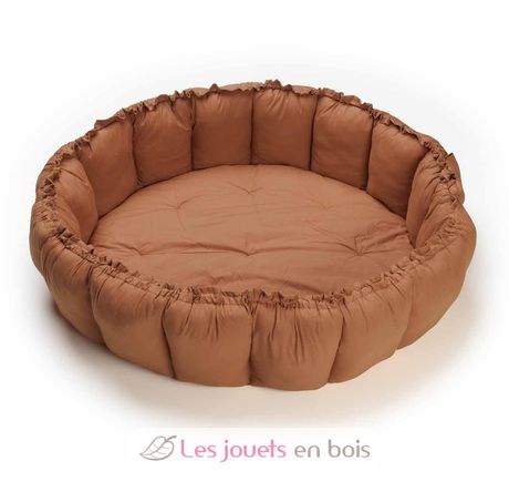 Tapis de jeu bébé coton bio Bloom Brun PG-TAWNY-BROWN Play and Go 1