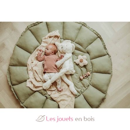 Tapis de jeu bébé coton bio Bloom Vert PG-MEADOW-GREEN Play and Go 5