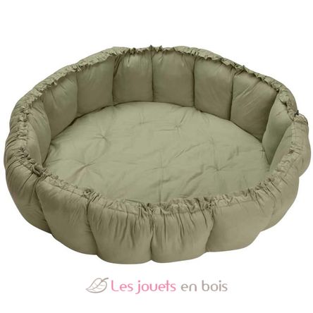 Tapis de jeu bébé coton bio Bloom Vert PG-MEADOW-GREEN Play and Go 1