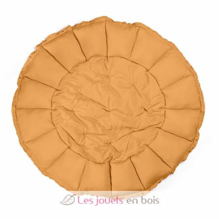 Tapis de jeu bébé coton bio Bloom Moutarde PG-MUSTARD-CHAI-TEA Play and Go 2