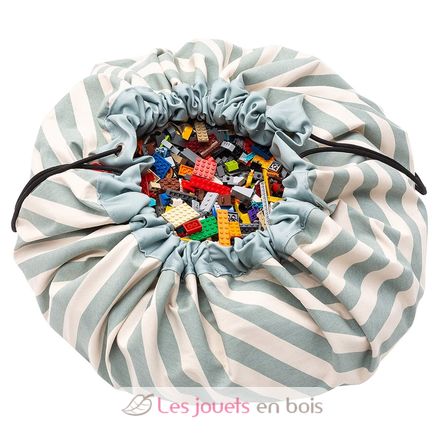 Sac de rangement - Rayures vertes PG-rayures-vert Play and Go 1