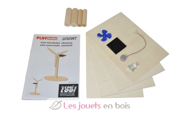 Matériel pour maquettes solaires en bois TCT-163355 The Cool Tool 2