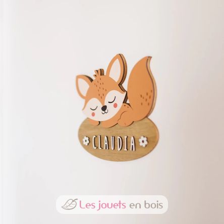 Plaque de porte personnalisable Renard VI-PLP01 Vintiun 3