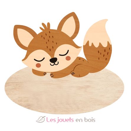 Plaque de porte personnalisable Renard VI-PLP01 Vintiun 1