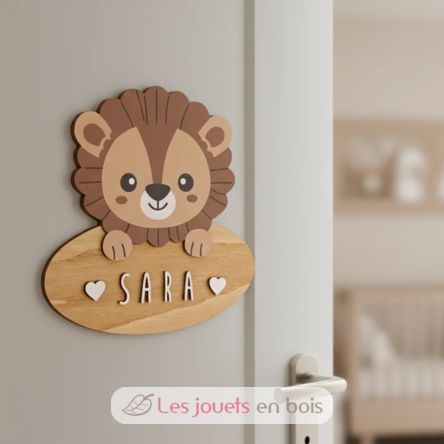 Plaque de porte personnalisable Lion VI-PLP06 Vintiun 2