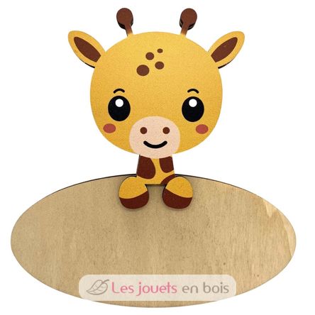 Plaque de porte personnalisable Girafe VI-PLP12 Vintiun 1