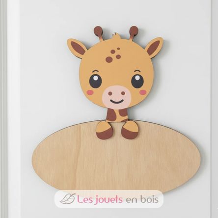 Plaque de porte personnalisable Girafe VI-PLP12 Vintiun 4