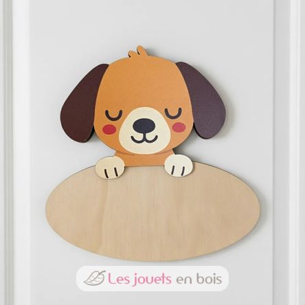 Plaque de porte personnalisable Chien VI-PLP19 Vintiun 4