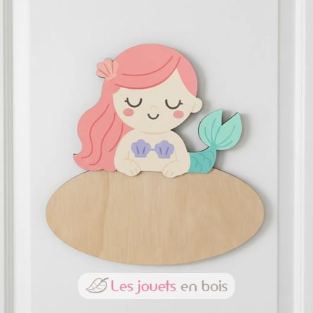 Plaque de porte personnalisable Sirène VI-PLP24 Vintiun 4