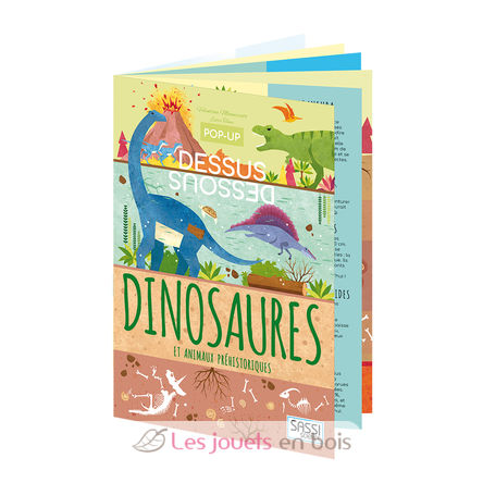 Pop-up Dessus-Dessous - Dinosaures Sj-6978 Sassi Junior 1