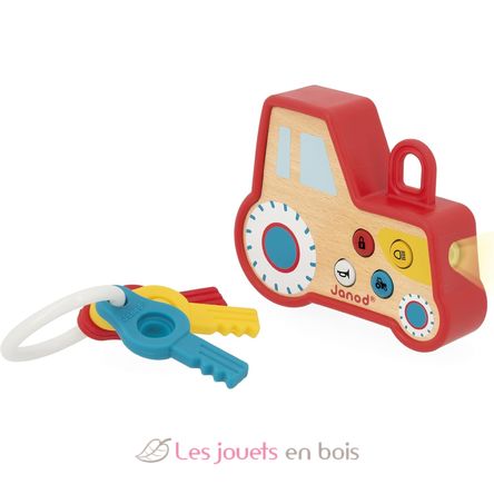 Porte-clés tracteur sonore et lumineux J03331 Janod 5
