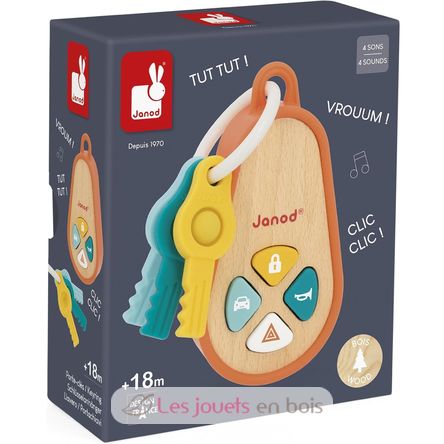 Porte-clés sonore J05320 Janod 5