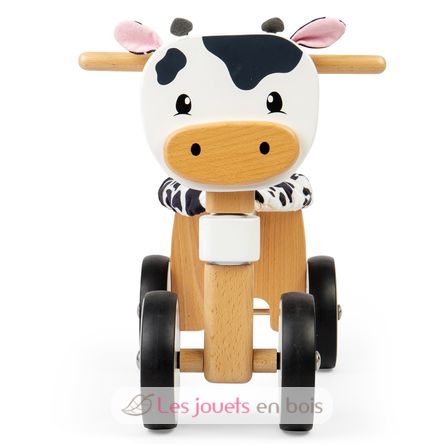 Porteur en bois Vache BJ36057 Bigjigs Toys 2