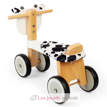 Porteur en bois Vache BJ36057 Bigjigs Toys 3