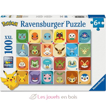Puzzle Portraits de Pokémon 100 pcs XXL RAV12004320 Ravensburger 5