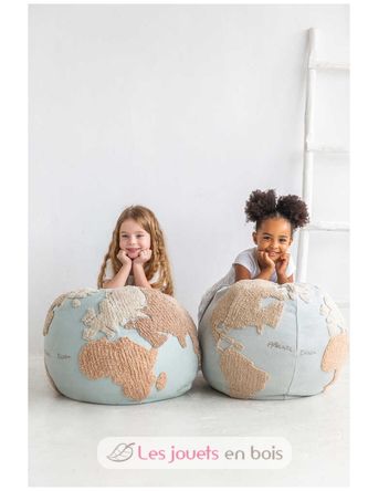 Pouf globe terrestre LC-P-WMAP Lorena Canals 6