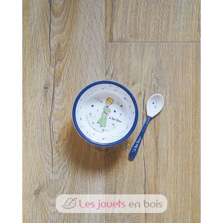 Bol ventouse avec cuillère Le Petit Prince bleu PJ-PP702U Petit Jour 3