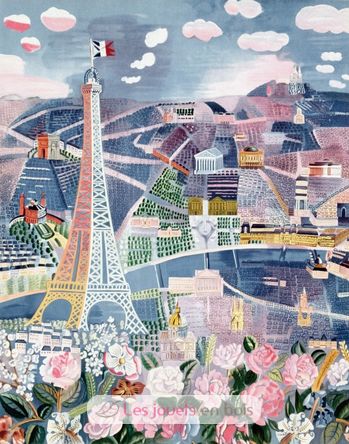 Paris au printemps de DUFY W0123-1274 Puzzle Michèle Wilson 2