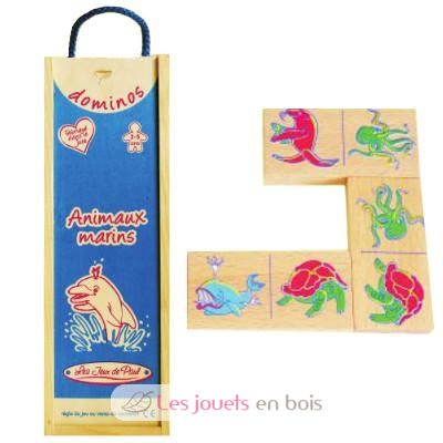 Dominos animaux marins A0105-161 Les Jeux de Paul 2