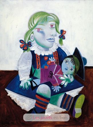 Maya à la poupée de PICASSO W0601-1848 Puzzle Michèle Wilson 2