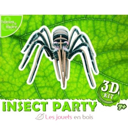 Araignée Mygale 3D DAM002-2614 Bones & More 2