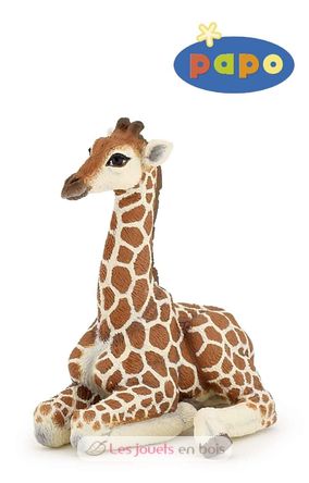 Figurine Bébé girafe couché PA50150-3626 Papo 2