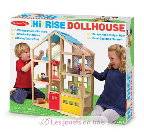 Dolls House maison de poupées M&D12462-4083 Melissa & Doug 2
