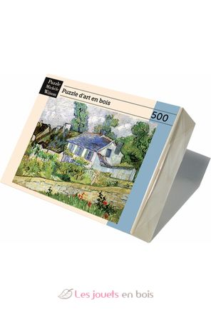 Maisons à Auvers de VAN GOGH A218-500-4442 Puzzle Michèle Wilson 2