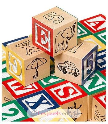 Chariot avec cubes ABC M&D11169-4556 Melissa & Doug 2