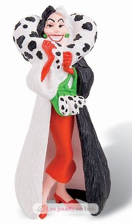 Figurine Cruella d'Enfer BU12512-3874 Bullyland 3