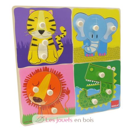 Puzzle animaux Jungle GO53111-4930 Goula 3