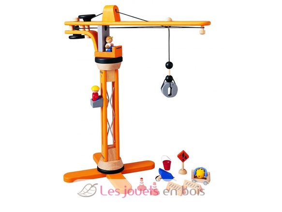 Coffret Grue ASA1020-2116 Plan Toys 1