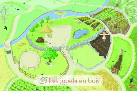 Tapis de jeux ferme haras LTV424-3105 Le Toy Van 1