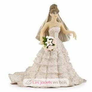 Figurine Mariée dentelle champagne PA39071-3134 Papo 1