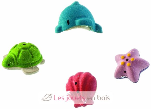 Mes animaux marins pour le bain PT5658-3783 Plan Toys 1