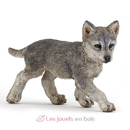 Figurine Bébé loup PA50162-3968 Papo 1